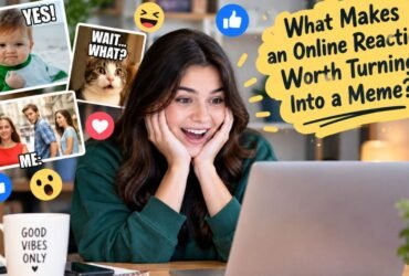 What Makes an Online Reaction Worth Turning Into a Meme?