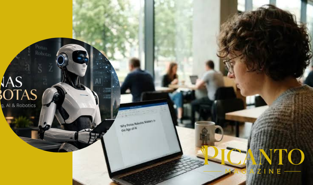 ponas robotas