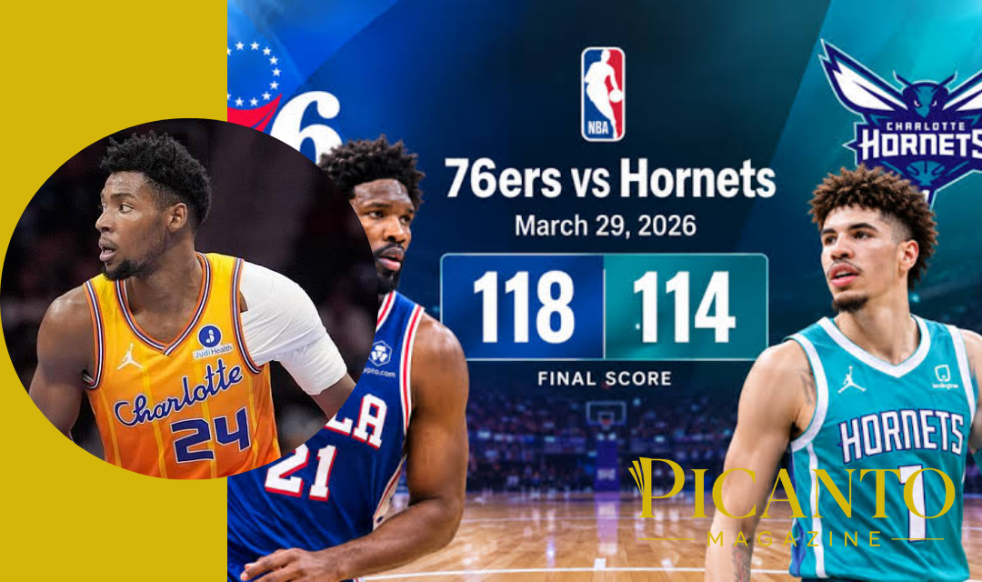 76ers vs charlotte hornets match player stats