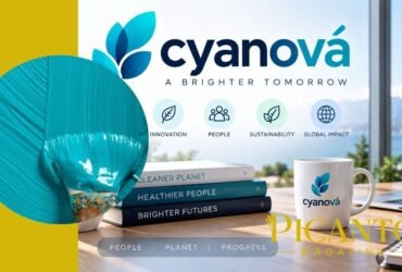 cyanová