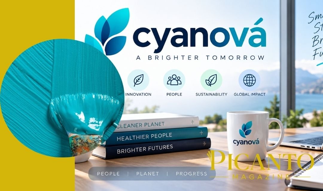 cyanová