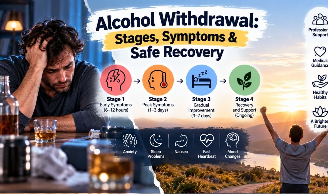Alcohol Withdrawal: Stages, Symptoms & Safe Recovery