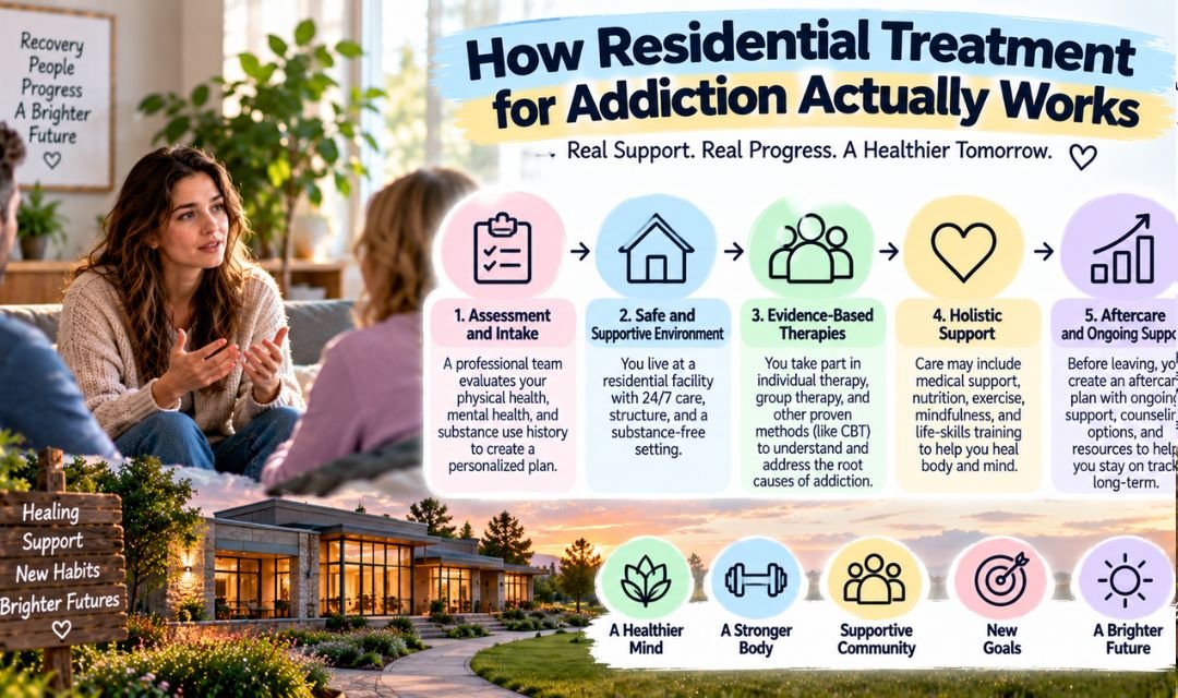 How Residential Treatment for Addiction Actually Works