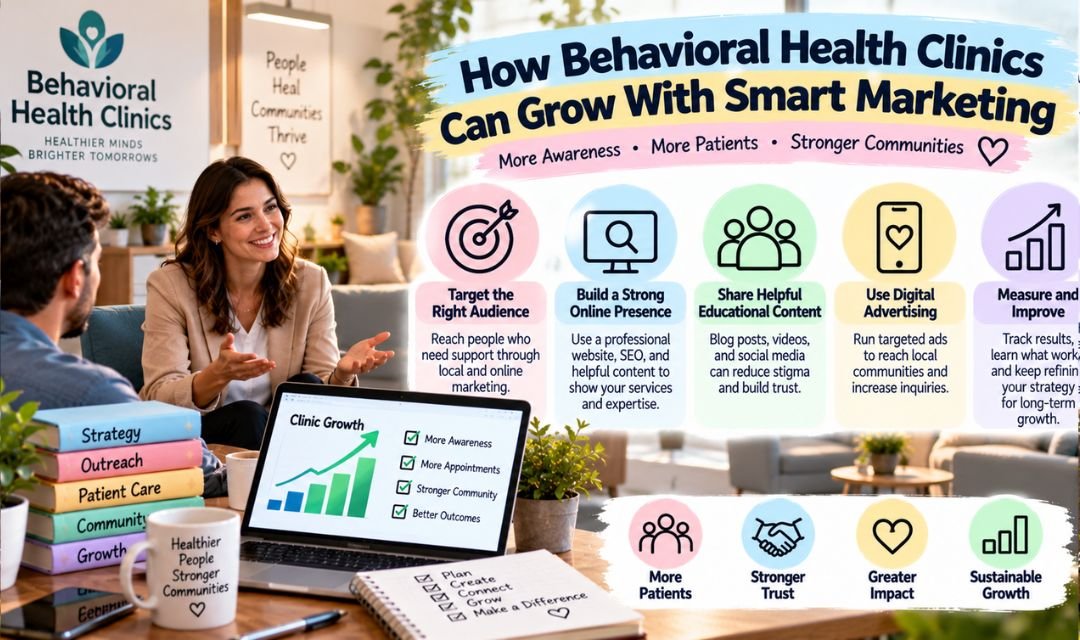 How Behavioral Health Clinics Can Grow With Smart Marketing