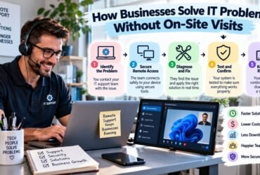 How Businesses Solve IT Problems Without On-Site Visits
