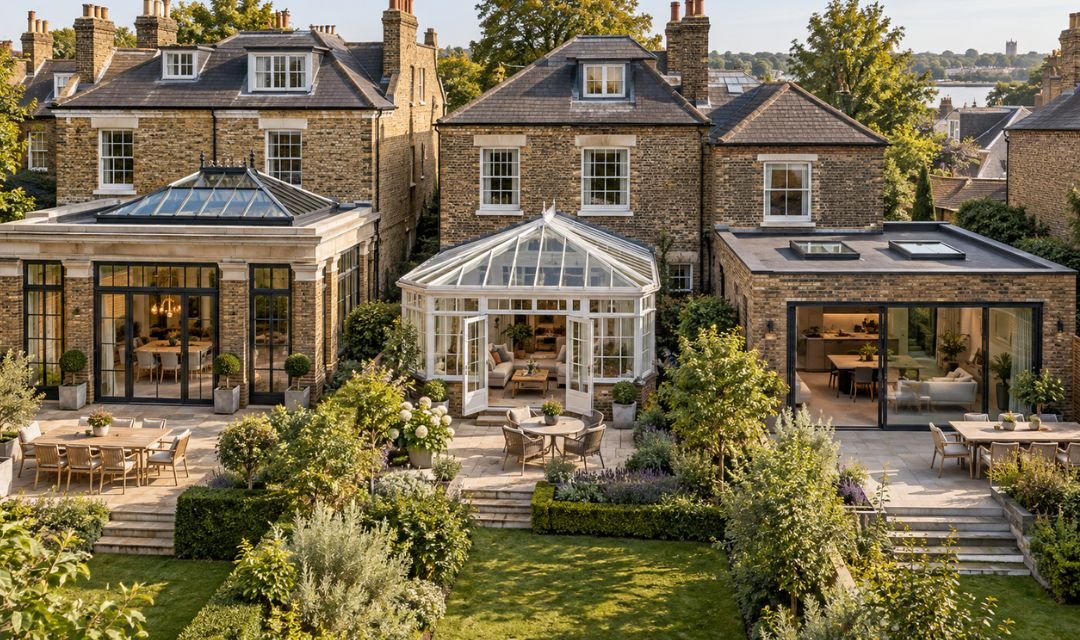 Orangery, Conservatory or Extension in Richmond? What the Roof Really Decides
